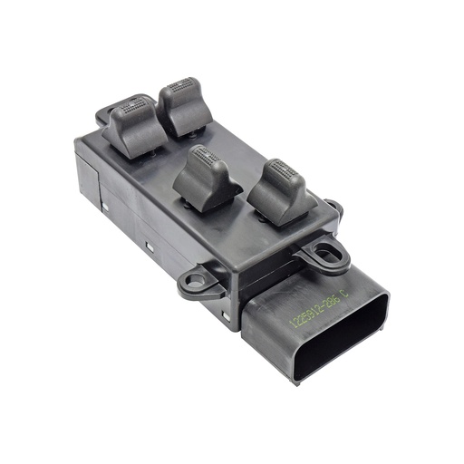 [222-0799-01] CONTROL ELECTRICO DG CARAVAN  CR VOYAGER/TOWN & COUNTRY 01-03  DE ELEVADOR 12 PINS 4 TECLAS NEGRO 12VCC MANIJAUTO DELANTERO IZQUIERDO