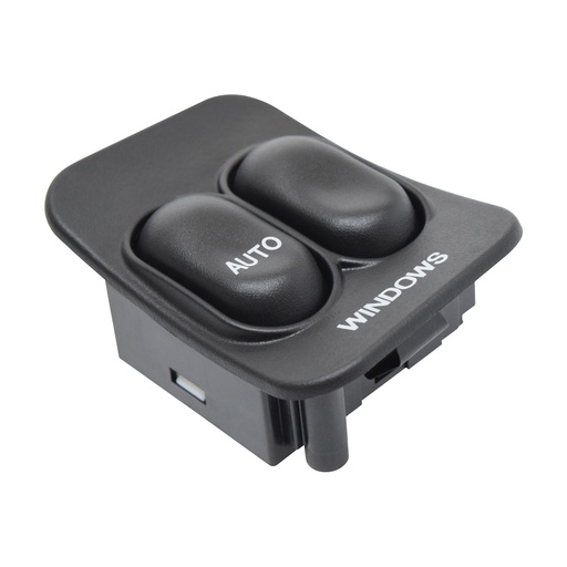 [222-1230-01] CONTROL ELECTRICO FD RANGER 95-04  MZ B2000/B2200 98-04  DE ELEVADOR 6 PINS 2 TECLAS NEGRO 12VCC MANIJAUTO    