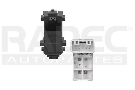 [222-3004-00] CONTROL CRISTAL TY COROLLA 09-13/ TY MATRIX 09-13/ TY RAV 4 06-12/TY TACOMA 12-14/TY YARIS 06-11 5 PINS 1 TECLA 12VCC TW