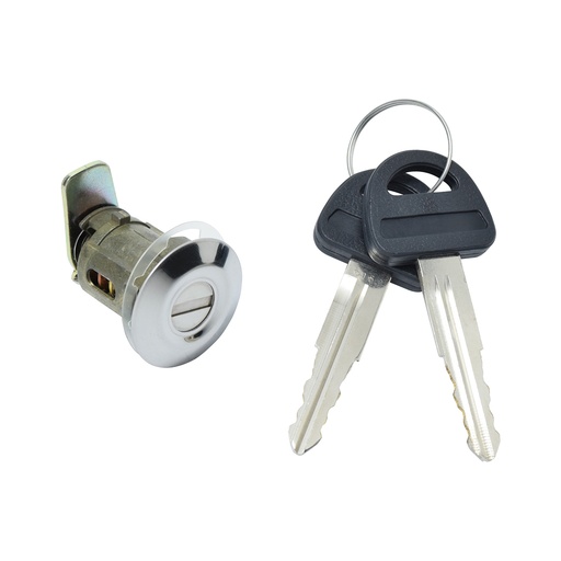 [224-0646-00] CILINDRO PARA PUERTA CV TRACKER  SZ GRAND VITARA 99-05  JUEGO METAL CROMADO TIPO ORIGINAL Derecho/Izquierdo   