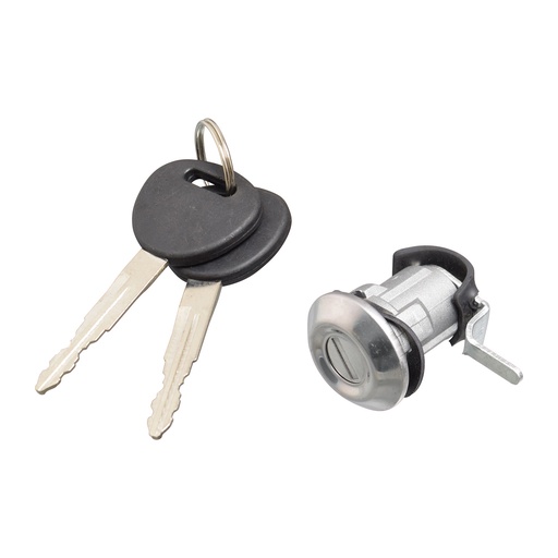 [224-0910-01] CILINDRO PARA PUERTA DG H100 02-05  1 PIEZA METAL CROMO TIPO ORIGINAL Izquierdo Delantera  