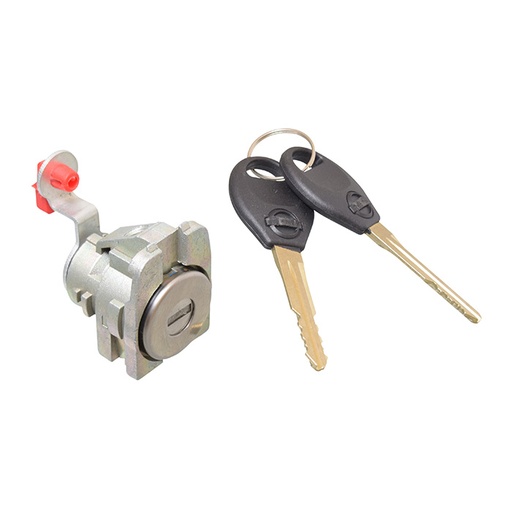 [224-2312-01] CILINDRO PARA PUERTA NS X-TRAIL/ROGUE 08-14/MURANO 04-08  1 PIEZA METAL CROMADO TIPO ORIGINAL Izquierdo Delantera  