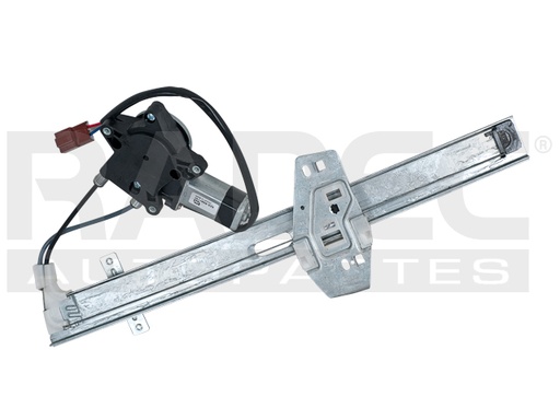 [007-1301-11] ELEVADOR DE CRISTAL HD ACCORD 90-93  ELECTRICO 4 PUERTAS CON MOTOR HUSHAN Izquierdo Trasera  