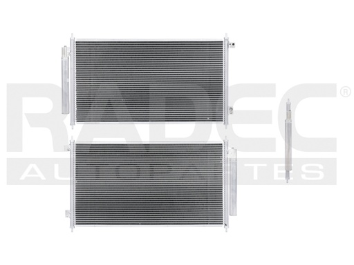[228-0107-00] CONDENSADOR RDX 13-15 V6 3.5 LTS AUT/STD C/SECADOR 26 6/7X14 1/2X16MM ALUM SOLD POLAR