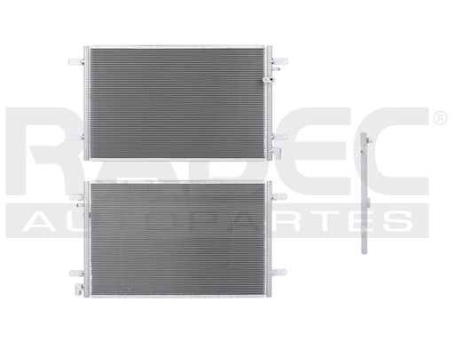 [228-0203-02] CONDENSADOR DE AIRE AD A6/QUATTRO 06-14