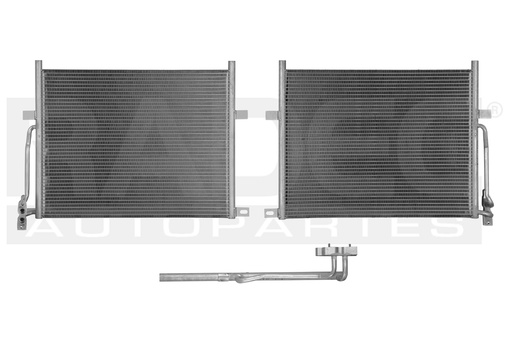 [228-0308-00] CONDENSADOR DE AIRE BW Z4 03-07 L6 2.5, 3.2 LTS AUT/STD S/SECADOR 21 7/16X 16 1/2X 16MM