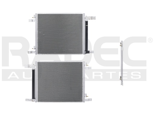 [228-0505-01] CONDENSADOR DE AIRE CD SRX 10-16 V6 3.6 LTS AUT/STD C/SECADOR 21 1/2X18 5/6X16MM ALUM SOLD POLAR
