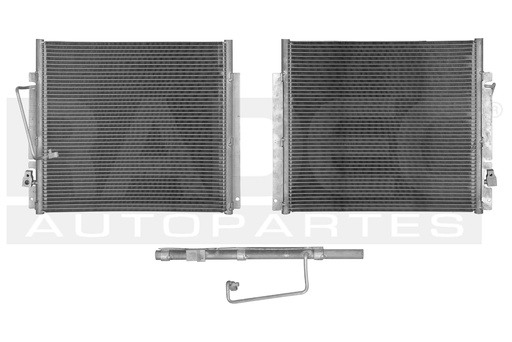 [228-0607-00] CONDENSADOR DE AIRE CV CANYON 04-12 AUT/STD L4/L5 2.8/3.5 LTS 19 7/8X17 3/4X17MM