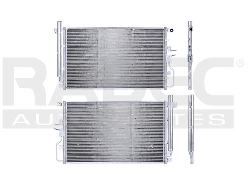 [228-0622-01] CONDENSADOR DE AIRE CV EQUINOX 10-15 L4/V6 2.4/3.0 ,3.6 LTS AUT 26 1/2X15 5/8X16MM ALUM SOLD POLAR