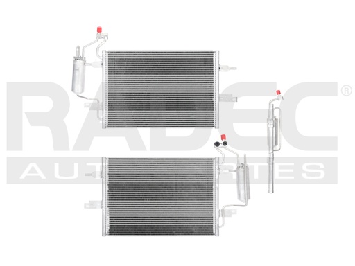 [228-0631-00] CONDENSADOR DE AIRE CV MERIVA 07-08 L4 1.8 LTS ORIGINAL