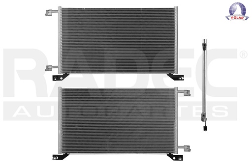 [228-0639-00] CONDENSADOR CV SILVERADO 99-13 V6 4.3/V84.8, 5.3, 6.0, 6.2L 29 1/4X16 1/2X16MM ALUM SOLD POLAR