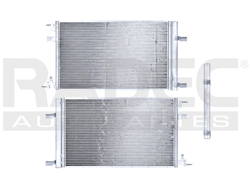 [228-0665-00] CONDENSADOR CV CRUZE 10-16 L4 1.4, 1.8, 2.0 LTS AUT/STD C/SECADOR 25 1/5X15 2/3X16MM ALUM SOLD POLAR