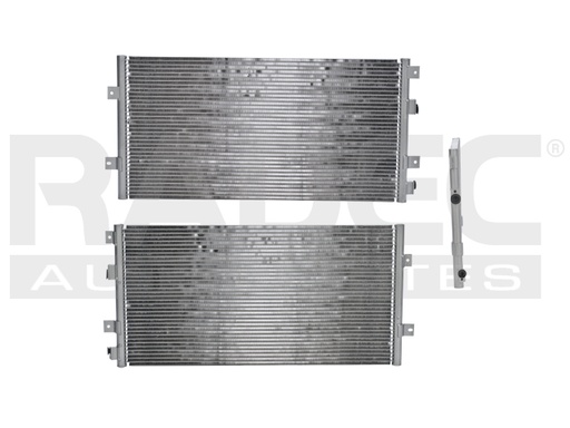 [228-0705-00] CONDENSADOR DE AIRE CR CONCORDE 98-04 V6 2.7, 3.2, 3.5 LTS AUT S/SECADOR 27 11/16X14 3/16X22MM ALUM SOLD
