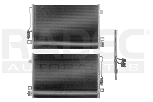 [228-0911-00] CONDENSADOR DE AIRE DG JOURNEY 09-10 L4/V6 2.4/3.6 LTS AUT/STD 26 1/4X18 1/8X17MM