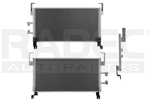 [228-0912-00] CONDENSADOR DE AIRE DG NEON 00-05 L4 2.0 LTS  AUT/STD 24 13/16X 13X16MM ALUM SOLD