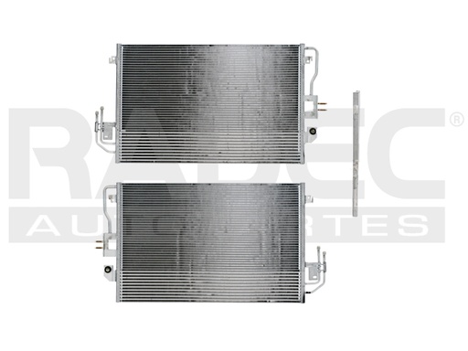 [228-1209-01] CONDENSADOR DE AIRE FD ESCAPE 08 (AMERICANA)  L4 2.3/V6 3.0 LTS AUT/STD  28 1/8X18 15/16X17MM ALUM SOLD