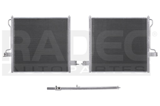 [228-1214-02] CONDENSADOR DE AIRE FD EXPLORER 06-10 AUT V6 4.0/ V8 4.6 LTS 21 1/2X21 3/16X20MM ALUM SOLD POLAR