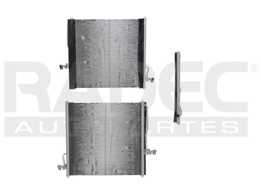 [228-1214-03] CONDENSADOR DE AIRE FD EXPLORER 96-01 V6 4.0/V8 5.0 LTS AUT 21 9/16X20 13/16X20MM ALUM SOLD