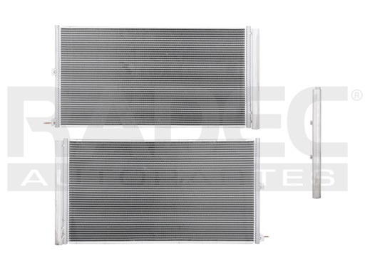 [228-1215-03] CONDENSADOR DE AIRE FD F-150 11-14 V6 3.5 LTS AUT/STD C/SECADOR 31 1/2X16 15/16X16MM ALUM SOLD