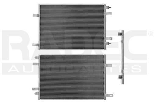 [228-1232-00] CONDENSADOR DE AIRE FD SUPER DUTY 350/450/550 08-10 V8 5.4/V10 6.8 LTS AUT/STD S/SECADOR 28 3/4X19 5/8X16MM ALUM SOLD
