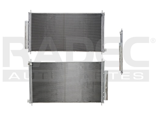 [228-1303-03] CONDENSADOR HD CR-V 12-16 L4 2.4 LTS AUT C/SECADOR 26 15/16X15 1/8X16MM  ALUM SOLD POLAR