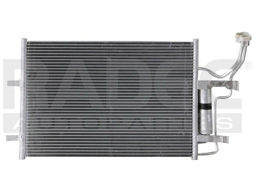 [228-1901-00] CONDENSADOR DE AIRE MZ 3 06-09 L4 2.0, 2.3 LTS AUT/STD C/SECADOR 22 3/4X14 7/8X16MM ALUM SOLD POLAR