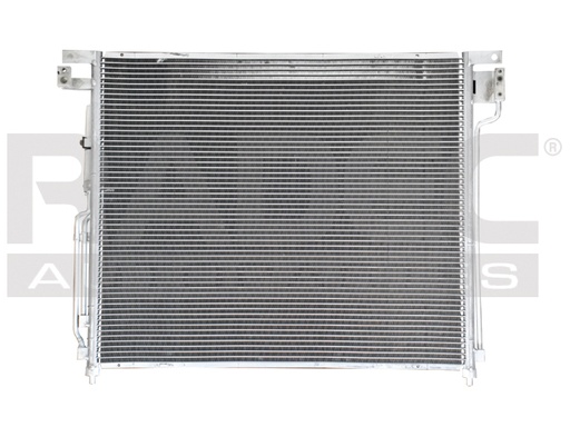 [228-2307-00] CONDENSADOR DE AIRE NS FRONTIER 05-18 L4 V6 2.5, 4.0 LTS C/SECADOR  26 1/3X21 3/5X16M ALUM SOLD