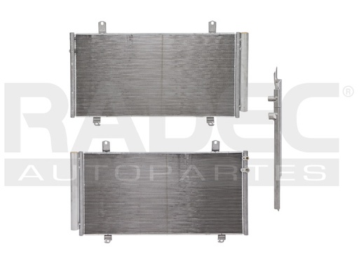 [228-3002-01] CONDENSADOR TY CAMRY 12-17 L4 2.5/V6 3.5L AUT/STD C/SECADOR 28 1/3X14X16MM ALUM SOLD POLAR