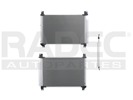 [228-3006-01] CONDENSADOR TY HIGHLANDER 14-19 L4 2.7/V6 3.5 LTS AUT/STD C/SECADOR 28 4/7X19X16MM ALUM SOLD POLAR