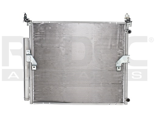 [228-3008-00] CONDENSADOR DE AIRE TY FJ CRUISER 07-14 V6 4.0 LTS C/SECADOR 24 2/5X20 5/7X16MM ALUM SOLD