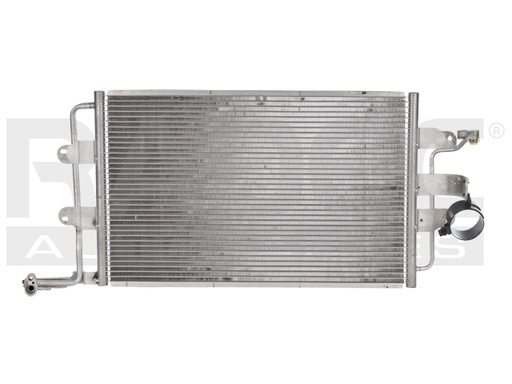 [228-3102-00] CONDENSADOR DE AIRE VW BEETLE 98-06 L4 1.8, 1.9 LTS AUT/STD S/SECADOR GAS/DIESEL 22 1/3X13 2/5X16MM ALUM SOLD POLAR