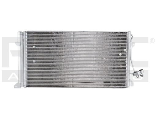 [228-3121-00] CONDENSADOR DE AIRE VW TOUAREG 04-10 V6 3.0,3.6 V8 4.2 LTS DIESEL AUT C/SECADOR 28 1/4X14 9/16X16MM ALUM SOLD POLAR