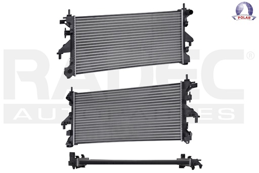 [230-1106-00] RADIADOR FT DUCATO 08-17 L4 2.2 LTS C/S AA STD 30 5/7X14 6/7X23 MM ALUM MEC POLAR