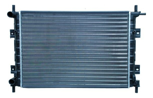 [230-1205-00] RADIADOR FD COURIER/FIESTA IKON 00-04 L4 1.4/1.6 LTS C/AA STD 19 2/3X14 1/7X23MM ALUM MEC POLAR