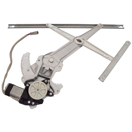 [007-1303-02] ELEVADOR DE CRISTAL HD CR-V 97-01  ELECTRICO 2 PINS CON MOTOR HUSHAN Derecho Delantera  