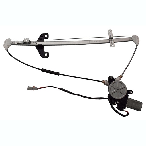 [007-1303-06] ELEVADOR DE CRISTAL HD CR-V 02-06  ELECTRICO CON MOTOR HUSHAN Derecho Trasera  