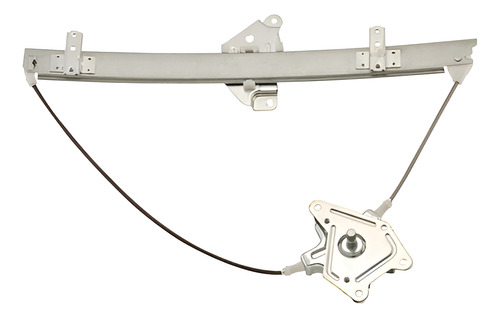 [007-2305-01] ELEVADOR DE CRISTAL NISSAN D21 86-08  MANUAL HUSHAN Izquierdo Delantera