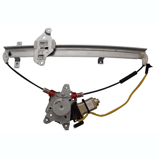 [007-2307-00] ELEVADOR DE CRISTAL NS FRONTIER 98-00/XTERRA 00-04  ELECTRICO CON MOTOR HUSHAN Derecho Delantera  