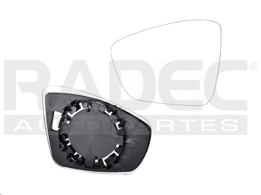 [001-3132-01] LUNA ESPEJO VW VENTO 14-15 S/DESEMPANANTE IZQ