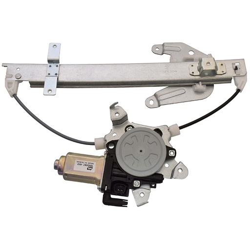 [007-2324-02] ELEVADOR DE CRISTAL NS X-TRAIL 00-08  ELECTRICO CON MOTOR HUSHAN Derecho Trasera  