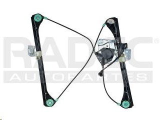 [007-2504-02] ELEVADOR DE CRISTAL PT GRAND AM 99-05  OD ALERO 99-04  ELECTRICO 4 PUERTAS CON MOTOR HUSHAN Derecho Delantera  