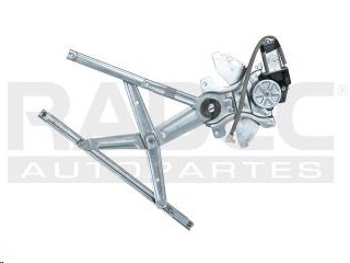 [007-3004-01] ELEVADOR DE CRISTAL TY COROLLA 98-02  ELECTRICO CON MOTOR HUSHAN Izquierdo Delantera  