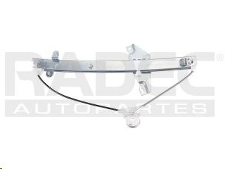 [007-3004-18] ELEVADOR DE CRISTAL TY COROLLA 92-97  ELECTRICO SIN MOTOR HUSHAN Derecho Delantera  