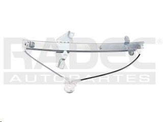 [007-3004-19] ELEVADOR DE CRISTAL TY COROLLA 92-97  ELECTRICO SIN MOTOR HUSHAN Izquierdo Delantera  