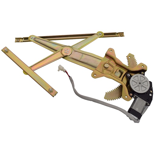 [007-3007-02] ELEVADOR DE CRISTAL TY HILUX VIGO 05-15  ELECTRICO 2 PINS CON MOTOR CABINA REGULAR HUSHAN Derecho Delantera  
