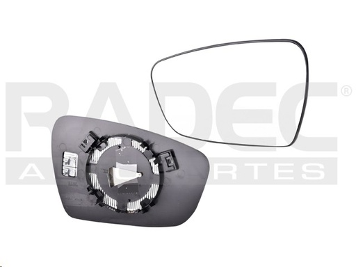 [001-3507-01] LUNA ESPEJO KI FORTE 16-18 C/DESENPANANTE EX/LX/SX L4 4 CILINDROS 2.0L 4 PUERTAS IZQ