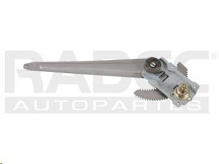 [007-3010-12] ELEVADOR DE CRISTAL TY HILUX 98-04  MANUAL CON ALETA HUSHAN Derecho   