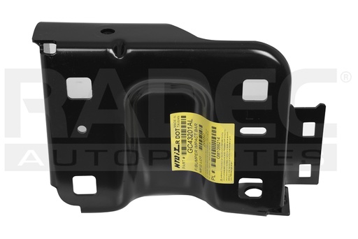[259-0637-03] GUIA FASCIA DELANTERA CV SIERRA 19-22 AT4/DENALI/CARBONPRO V8 8 CILINDROS 5.3/6.2L 2/4 PUERTAS IZQ