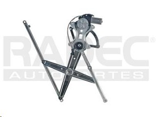 [007-3017-00] ELEVADOR DE CRISTAL TY TUNDRA 00-04/SEQUOIA 01-07  ELECTRICO 2 PINS CON MOTOR DOBLE CABINA HUSHAN Derecho Delantera  