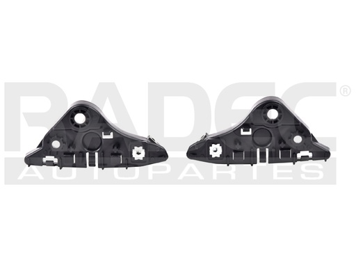 [259-2608-06] GUIA FASCIA DELANTERA RN FLUENCE 11-17 JGO 2 PIEZAS AUTHENTIQUE/DINAMIQUE/EXPRESSION/PRIVILEGE L4 4 CILINDROS 2.0L 4 PUERTAS DER/IZQ